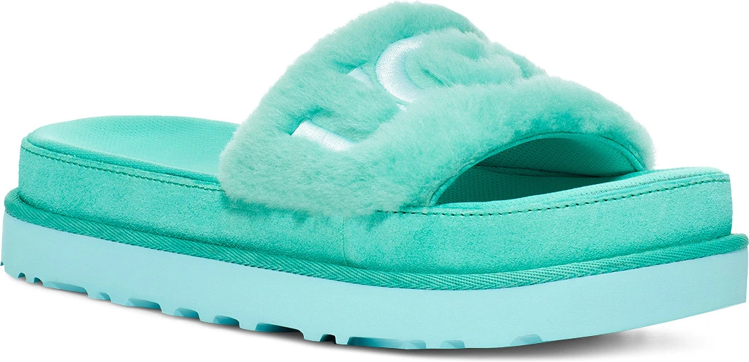 UGG Women's Laton Fur Slide 5 UGG Women's Laton Fur Slide - Image 5