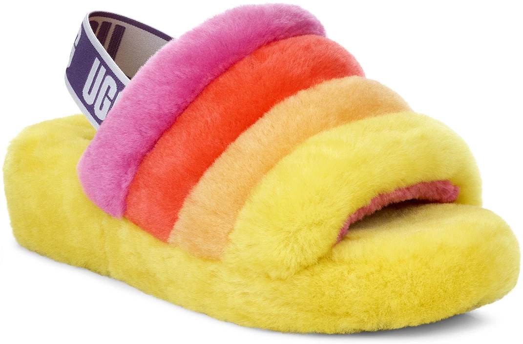 UGG Women's Pride Fluff Yeah Slide 2 UGG Women's Pride Fluff Yeah Slide - Image 2
