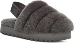UGG Women's Super Fluff Slipper 8 UGG Women's Super Fluff Slipper -Englin's fine footwear ugg womens super fluff slipper charcoal 1121751 chrc 08610.1636582906